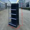 Estantería de exhibición para supermercados para tiendas de conveniencia, tiendas pequeñas, tiendas de snacks, papelerías, tiendas de artículos de pesca, estantería de almacenamiento de combinación de múltiples niveles de un solo y doble lado