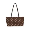 Bolsa de lona tipo tote con lunares estilo ins coreano para mujer, bolsa grande casual de lona para estudiantes, para ir al trabajo, bolso de hombro, bolso de mano