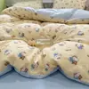 2026 Nuevo Modelo Algodón Suave tipo Bubble Puff Cama de Estudiante para Dormitorio Cama Individual Juego de Tres o Cuatro Piezas