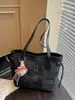 Bolso de Hombro Retro de Gran Capacidad para Mujer 2026 Nueva Moda Bolso de Hombro Bolso Tote de Mano Simple y Personalizado
