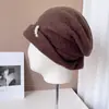 Sombrero de pescador estilo Yang Chaoyue para mujer, Otoño Invierno Cálido, Lana Australiana Pura Tejido Gorro para Mujer, Cubre Cabeza para Mujer, Sombrero Holgado