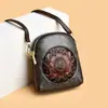 2026 Nova Carteira de Comércio Exterior Transfronteiriço, Bolsa Pequena Transversal de Ombro da Moda Personalizada, Bolsa Estilosa Vintage com Relevo para Celular