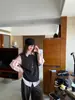 2025 Novo Outono Design Coreano High-End Versátil Gola Redonda Colete Gola Polo Camisa Moda Terno para Mulheres