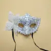 Chenzi Máscara de Baile de Máscaras Halloween Media Cara Máscara de Princesa Veneciana Máscara de Mariposa con Polvo Dorado Fiesta de Baile de Máscaras