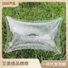 Atacado de fábrica travesseiro longo inflável transparente de PVC travesseiro de enchimento de airbag criativo núcleo de travesseiro suporte de arma travesseiro dobrável portátil