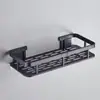 Estante de Almacenamiento Rectangular de Pared para Baño, Estante de Almacenamiento Rectangular sin Taladro para Lavabo de Baño
