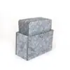 Fabricantes Transfronterizos al por Mayor Amazon Posavasos de Fieltro, Caja Absorbente Espesada Manteles Individuales de Mesa Aislantes, Manteles Individuales de Fieltro de Color Sólido