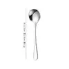 Prato Redondo de Aço Inoxidável Transfronteiriço para Temperos, Colher de Sobremesa, Utensílios Domésticos para Sorvete, Lanches, Batatas Fritas, Prato para Molho de Soja
