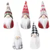 Mingguan Novas Decorações de Natal Suprimentos Boneco de Velho Sem Rosto Criativo Ornamento Boneco Florestal Ornamento