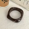 Colección Europea y Americana Retro Exagerado Nuevo Moda Pulsera de Resina Personalizada Nicho Pulsera Manchada Pulsera Joyería Pulsera