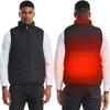 Chaleco Calefactor Eléctrico USB, Ropa Térmica Inteligente, Chaleco de Algodón para Hombre y Mujer, Ropa Calefactora para Uso en Exteriores