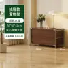 Armário de revistas com porta basculante estilo tronco de árvore Estante estilo japonês Estante com prateleiras Armário com gavetas Armário lateral para sala de estar Armário de armazenamento para entrada Armário de armazenamento nórdico