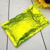 Bolsa de máscara facial plana aluminizada de color bolsa de polvo cosmético bolsa a prueba de humedad bolsa de embalaje de alimentos bolsa de vacío bolsa de papel de aluminio