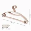 Percha de lujo ligero simple antideslizante para ropa soporte al por mayor semicírculo sin costuras de plástico para el hogar niños