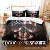 Venta Caliente Transfronteriza Serie Calaveras Juego de Cama de Tres Piezas Impresión Digital Amazon Comercio Exterior Textil para el Hogar Colcha