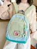 Mochila Pequeña de Investigación y Estudio Infantil Coreana Nueva Linda de Verano Coco Love Helado Color de Contraste Suave Mochila de Viaje para Niña