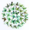Decoración de Mariposa Artificial de 6cm Mariposa de PVC de Una Capa Mariposa Estéreo 3D Accesorios para Manualidades Mariposa de Flor de Plástico Decoración