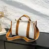 Moda Nova Primavera 2026 Cor Color-Blocking Design de Nicho Versátil Simples Grande Capacidade Bolsa de Ombro Transversal Transfronteiriça