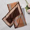 Bufanda Larga Nueva Bufanda Elegante de Alta Gama Bufanda para Camisa Verano Primavera y Otoño Cinta Decorativa Profesional para Mujer Bufanda Delgada que Combina con Todo