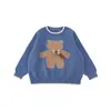 Suéter Cálido Jacquard de Oso para Niños Wulibu Yibo Invierno Juguetón Lindo Dibujos Animados Esponjoso Cálido Holgado Superior