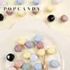 Accesorios para Joyería DIY de Acrílico con Agujero Grande Accesorios de Resina para Ropa Agujero Recto Material para Ensartar Cuentas Sueltas Tejidas
