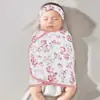 Toalha Saco de Bebê Algodão Puro Tipo a Grau Materno e Infantil Saco de Dormir Silencioso com Fita Mágica Envoltório de Barriga para Bebê