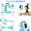 Adecuado para Venta Directa de Fábrica Correa de Reloj Fitbit Charge2 Patrón Cuadriculado Pulsera Inteligente Reloj Resistente al Agua Correa de Repuesto