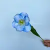 Tulipa aberta única flor artificial flor de casamento decoração de fotografia flor artificial decoração de casamento flor eterna atacado
