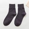 Meias de outono femininas meias de outono e inverno meias de algodão de cor sólida meias femininas ins moda mercado atacadista japonês outono mulheres