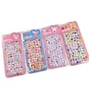 Pegatinas 3D Lindas de Amazon para Cuadernos Infantiles, Mini Pegatinas de Cristal en Relieve, Creativas para Manualidades