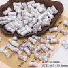 Vidrio de tinta salpicada bambú antiguo chino cuentas sueltas cuentas DIY material para pulsera collar de joyería tejida a mano accesorios