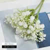 Flores artificiales de gypsophila estilo fresco y rústico, flores artificiales, ramos de flores secas, artículos decorativos para la sala de estar, accesorios para fotografía y adornos