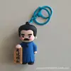 Chaveiro Desenho Animado Lu Xun Pingente para Mochila Figura Criativa Cultural Presente para Estudante Mercadoria Ornamento Fofo Tendência