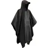 Impermeable para Exteriores, Poncho Impermeable, Montañismo, Senderismo, Pesca, Impermeable, Poncho Multifuncional, Tres en Uno, Ciclismo