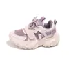 Zapatillas para Niñas 2024 Otoño Nuevo Estilo Zapatos Infantiles para Niños Suela Suave Ligera Zapatos de Papá Niños Medianos y Grandes Zapatos Casuales para Correr