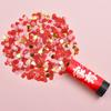 Pequeño cañón de color con pulsador para celebración de bodas, boda, tubo de mano, rociador de fuegos artificiales, suministros para propuestas de boda, regalo