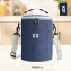 Lancheira Térmica, Portátil para Trabalhadores de Escritório, Uso Doméstico, Recipiente Térmico Extra-Longo para Mulheres, Pequena Lancheira Estudantil, Azul