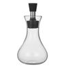 Olla de aceite de vidrio de borosilicato alto resistente al frío y al calor sin plomo fabricantes venta al por mayor utensilios de cocina olla para condimentos de aceite y vinagre