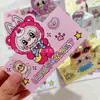 Porta-Cartões de Formato Especial com Porta-Cartões Fofo de 10cm, Porta-Cartões Dobrável com Embalagem Combinando e Verso Dobrável