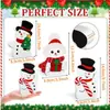 Adornos Navideños de Madera Transfronterizos con Forma de Muñeco de Nieve, Anciano y Reno para Decoración de Fiestas en Casa