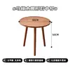 Mesa de Centro de Madeira Maciça Nórdica Mesa de Jantar de Varanda Sala de Estar Mesa de Centro Mesa Pequena Pequeno Apartamento Mesa Lateral para Casa Canto de Sofá de Quarto