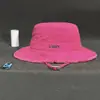 En stock Algodón Puro Lavado Sombrero de Pescador con Volantes Hyun-a Sombrero de Cubo para Mujer para Compras y Viajes Sombrero de Sol Personalizado de Moda