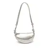 26 Diseños de Nicho de Moda Bolsos Croissant Estilo Coreano, Bolsos Dumpling de Piel Suave, Bolsos de Hombro, Bolsos Cruzados Casuales para el Día a Día