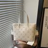 Nova Bolsa Feminina de Luxo 2025, Bolsa Tote de Ombro Pequena com Estampa Xadrez Fresca, Bolsa de Mão, Cesta de Legumes, Bolsa Transversal para o Dia a Dia