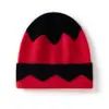Venta al por mayor de fábrica Cachemira Transfronterizo Otoño Invierno Nuevo Engrosado Bloques de Color Acanalado Exterior Cálido Cubrecabezas Sombrero Holgado Sombrero con Protección para los Oídos