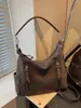 Bolso de mano de gran capacidad retro coreano para mujer, moda, estilo nuevo, moda otoño invierno, bolso de hombro único, bandolera, casual, para debajo del brazo