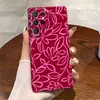 Funda de Teléfono con Película de Patrón Popular Tk Samsung A54/A55 Funda Protectora Anti-Caída de Cobertura Total S25 Funda de Teléfono de Gama Alta