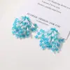 Viento fresco de verano borla perla cristal flor diy cosido a mano cuentas para uñas aretes Joker tocado accesorios para ropa venta al por mayor