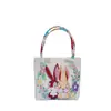 Estilo Étnico de Yunnan Nuevo Bolso de Tela de Arena Flor de Seda Dorada Bolso de Mano Bolsa de Lona Bordado Bolso Pequeño Casual para Mujer Bordado