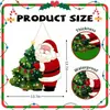 Colgante de letrero de madera para puerta de Navidad más vendido de Amazon, placa para fiestas y festividades, manualidad de decoración de letrero de pared